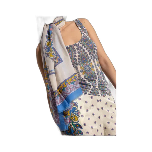 Floral Patterned Scarf
