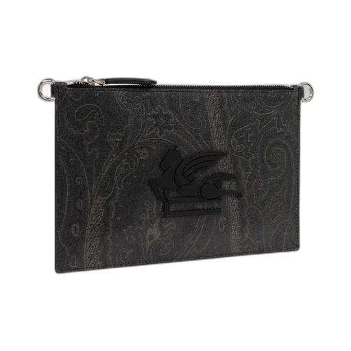 Pegaso Zip-Up Shoulder Bag