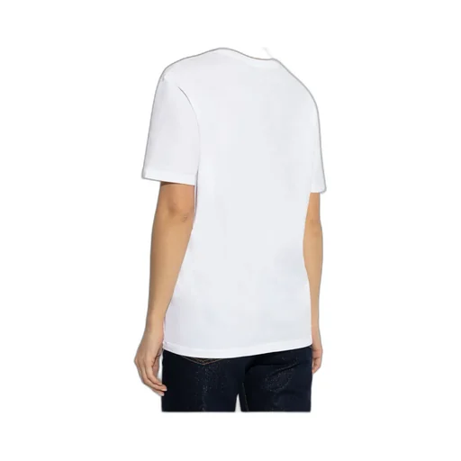 Motif Embroidered Crewneck T-Shirt
