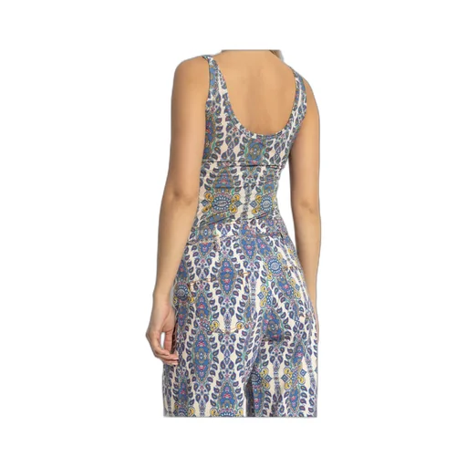 Graphic Printed Sleeveless Top