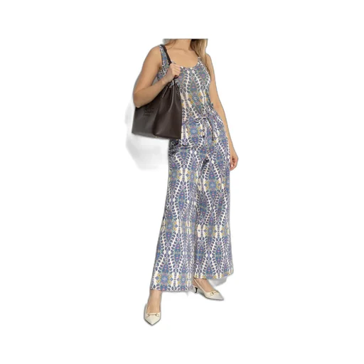 Graphic Printed Sleeveless Top