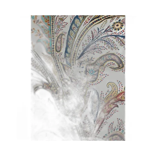 Paisley Printed Short-Sleeved Polo Shirt