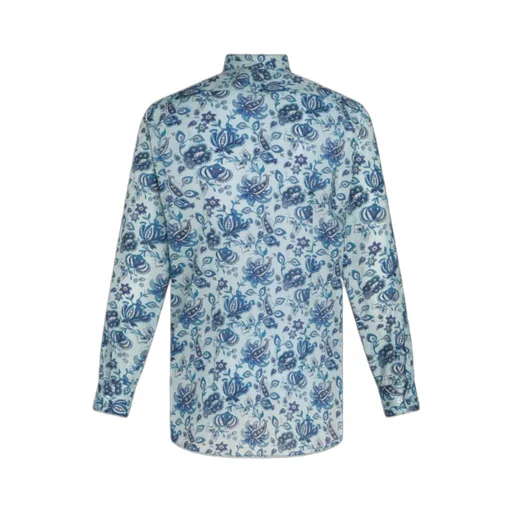 Paisley Printed Long-Sleeved Shirt