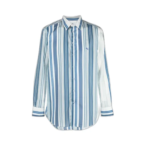 Vertical Stripe Print Shirt