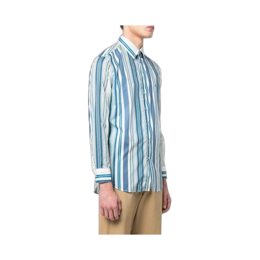 Vertical Stripe Print Shirt