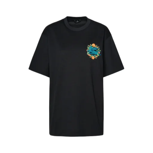Logo Embroidered Oversized T-Shirt