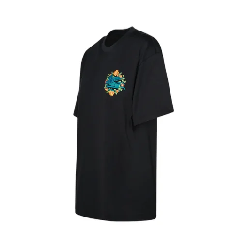 Logo Embroidered Oversized T-Shirt