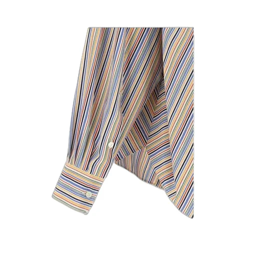 Striped Long-Sleeved Shirt