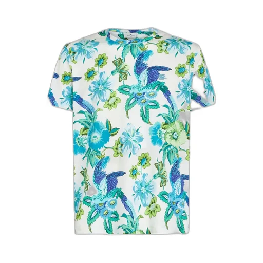 Pegaso-Motif Graphic-Print T-Shirt