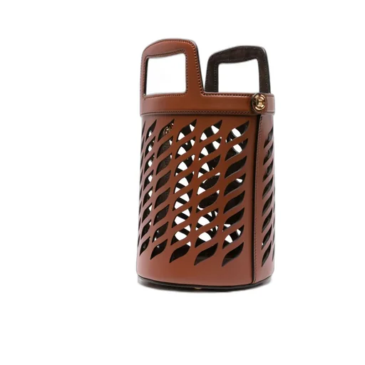 Pegaso Motif Cut Out Detailed Tote Bag