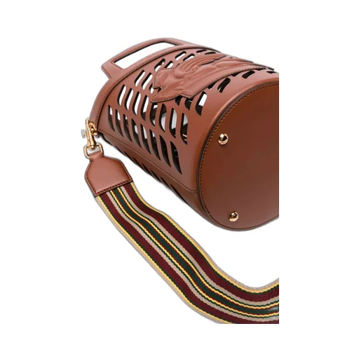 Pegaso Motif Cut Out Detailed Tote Bag
