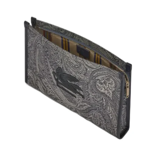 Paisley Jacquard Pouch