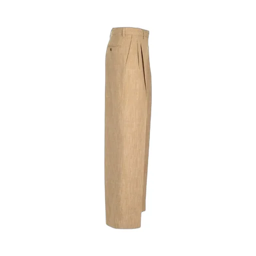 High-Waist Tailored Trousers