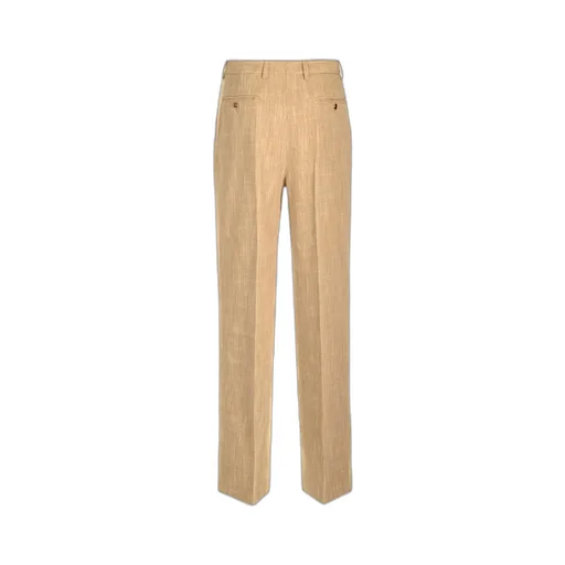 High-Waist Tailored Trousers