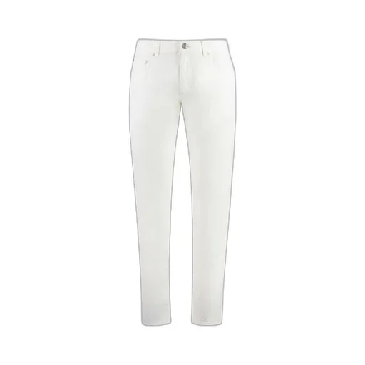 Logo Patch Straight Leg Jeans