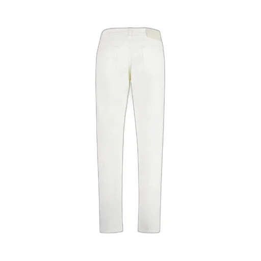 Logo Patch Straight Leg Jeans