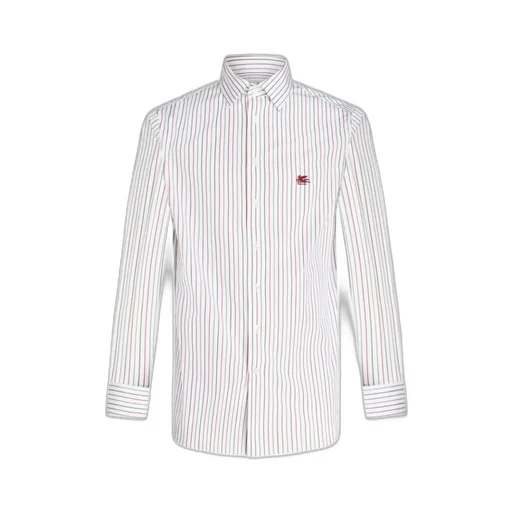 Striped Shirt With Logo