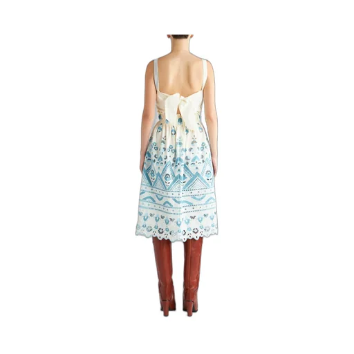 Dress With Embroidery