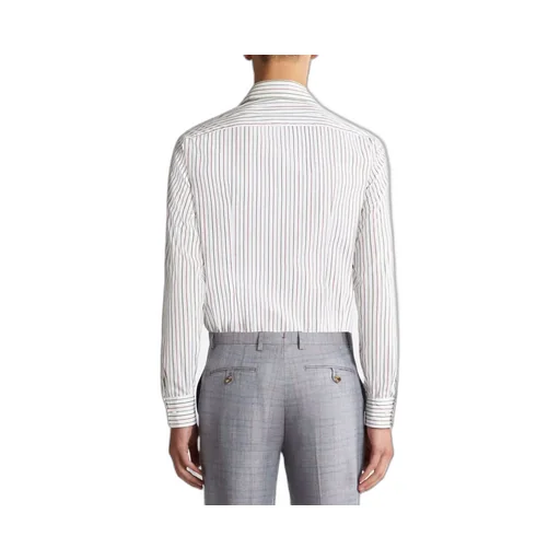 Striped Shirt With Logo