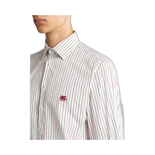 Striped Shirt With Logo