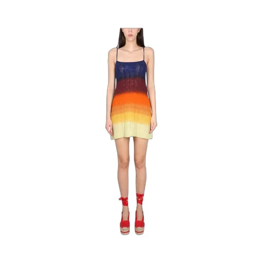Spaghetti Strap Knitted Mini Dress