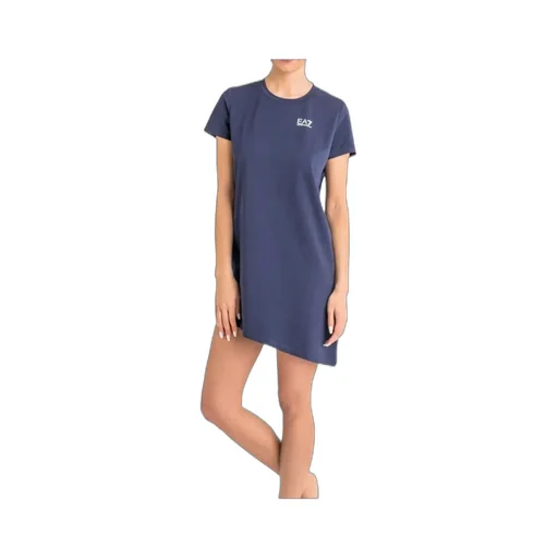 Navy Blue Logo Dress
