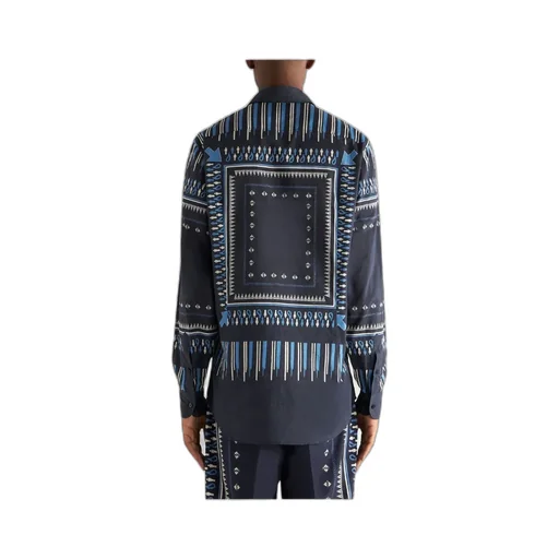 Graphic-Printed Buttoned Shirt