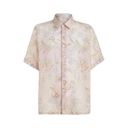 Paisley Bandana Printed Short Sleeved Shirt