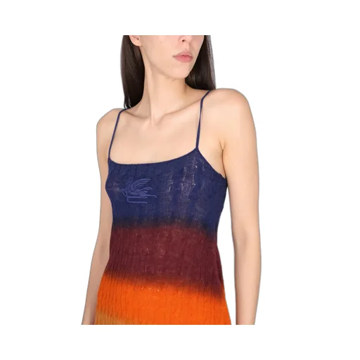Spaghetti Strap Knitted Mini Dress