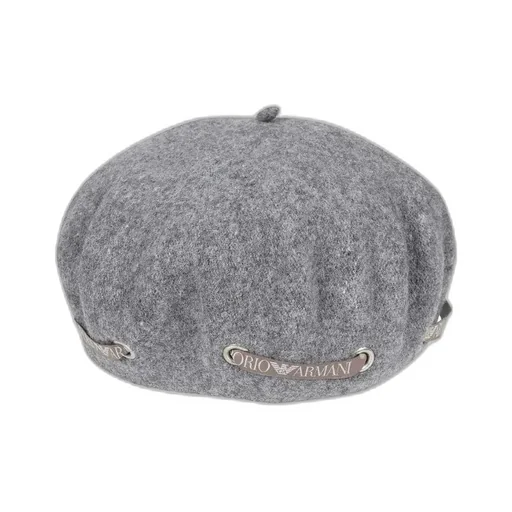 Logo-Print Strap Detail Beret
