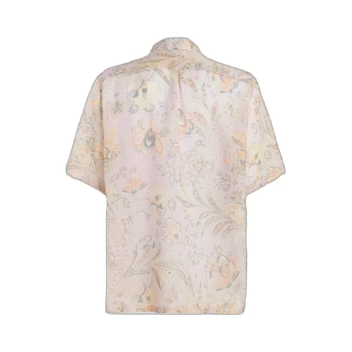 Paisley Bandana Printed Short Sleeved Shirt
