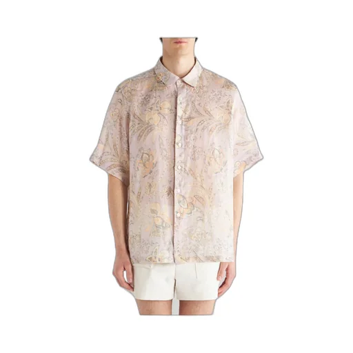 Paisley Bandana Printed Short Sleeved Shirt
