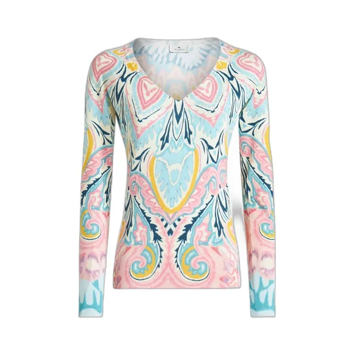 Graphic Printed Long-Sleeved Jumper