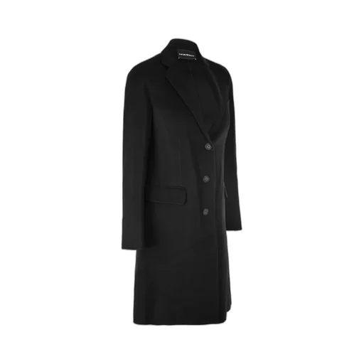 Single-Breasted Lapel Coat