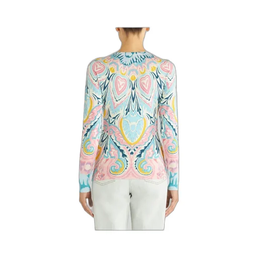 Graphic Printed Long-Sleeved Jumper