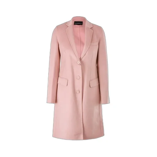 Single-Breasted Lapel Coat