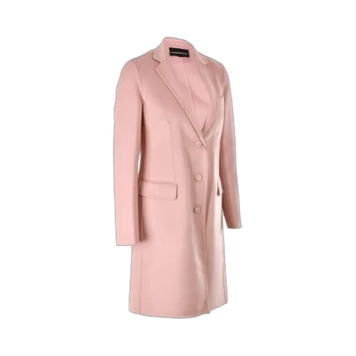 Single-Breasted Lapel Coat