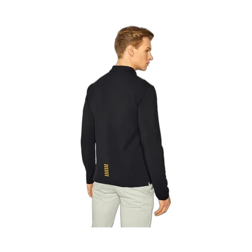 Logo Long-Sleeved Polo Shirt