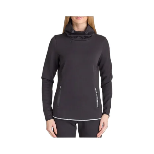 High Collar And Long Sleeves Sweater