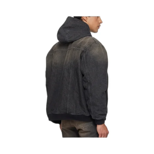 Hooded Denim Jacket