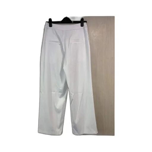 Logo Pleated High-Rise Casual Pants