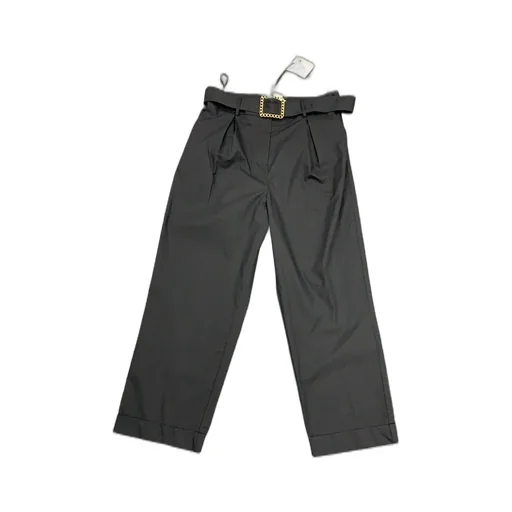 Buckle Belt Casual Pants