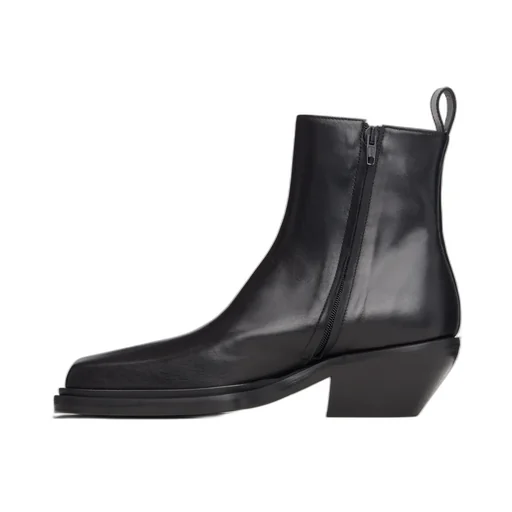 Square Toe Ankle Boots