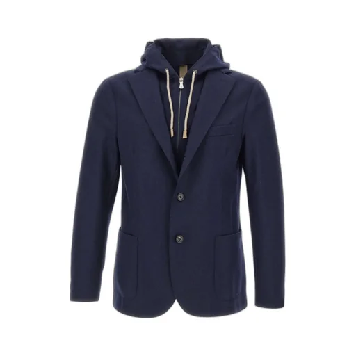 Hooded Blazer Jacket