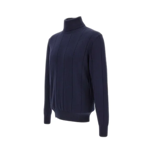 Ribbed Turtleneck Knitwear