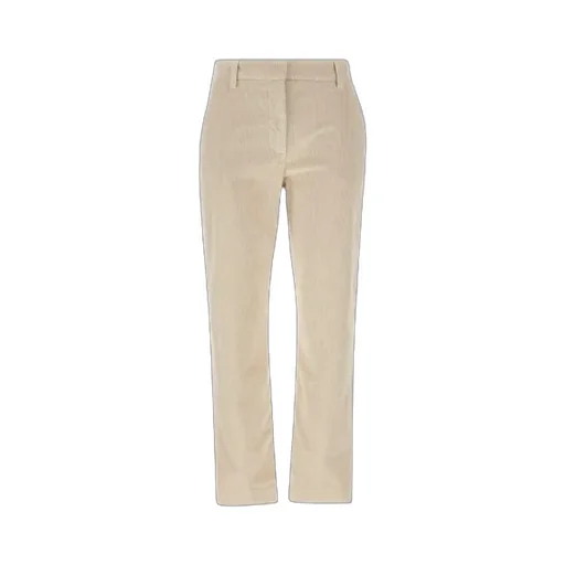 Corduroy Straight-Leg Pants