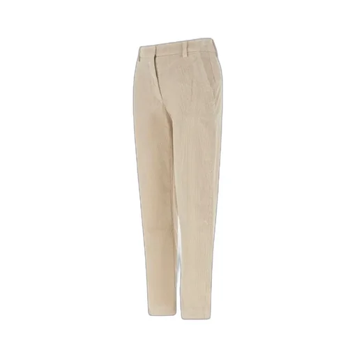 Corduroy Straight-Leg Pants