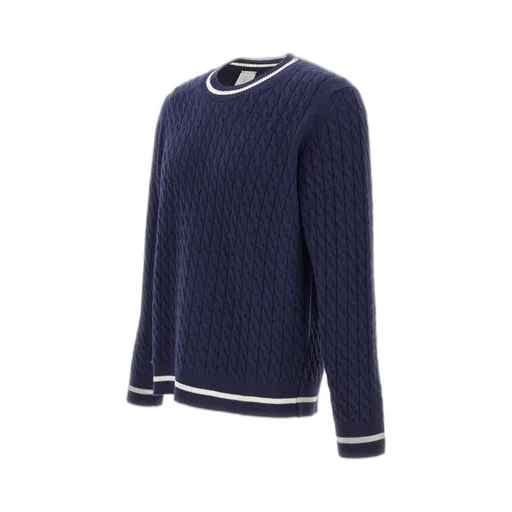 Cable Knit Crew Neck Sweater