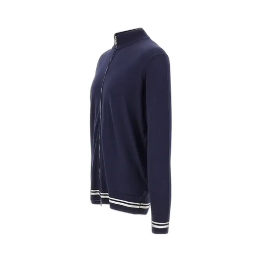 Two-Way Zip Knitwear