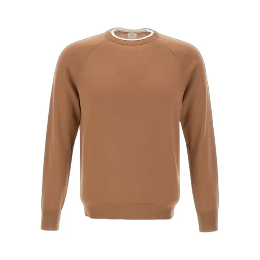 Platinum Ribbed Crew Neck Sweater